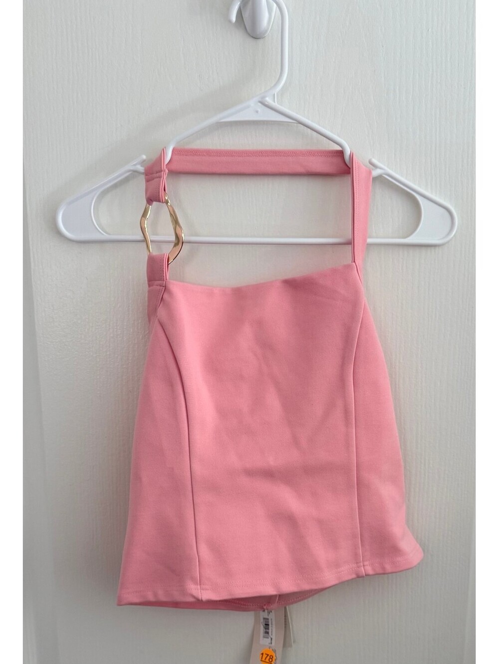 Altar'd State Pink Halter Crop Top Size Small NWT